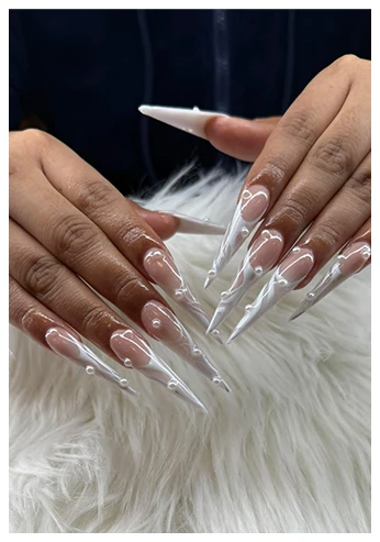 Acrylic nails by Elite Nail & Spa