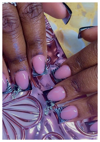 Acrylic nails by Elite Nail & Spa